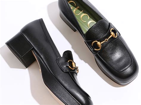 gucci houdan platform loafers|gucci fluffy loafers.